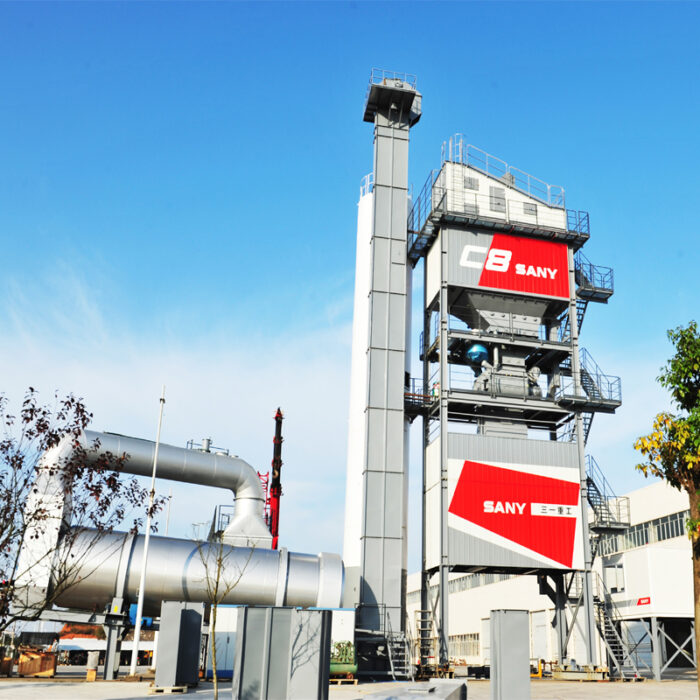 SLB4000C8 - 280 - 320T/H ASPHALT BATCHING PLANT  Rated Productivity : 280-320t/h  Max Total Power : 729KW